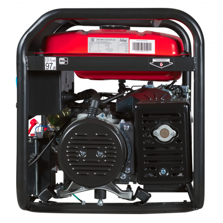 Бензиновый генератор Fubag BS 8500 A ES DUPLEX + Комплект колес и ручек + Масло универсальное Fubag Extra (SAE 10W40) в ПОДАРОК!
